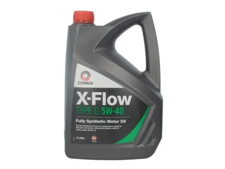 Моторна олива COMMA XFLOWG5W40SYNT4L