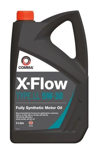 Моторна олива COMMA XFLOWLL5W30SYNT5L (фото 1)