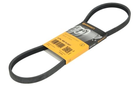 Ремень генератора поликлиновый CONTINENTAL Contitech 4PK885 ELAST
