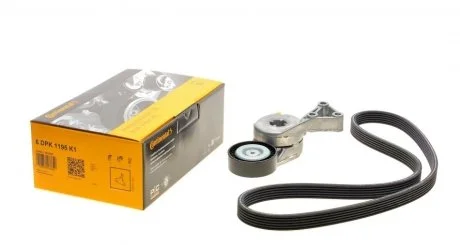 Комплект ремня генератора CONTINENTAL Contitech 6DPK1195K1