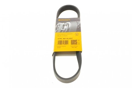 Ремень поликлиновый(приводной) Contitech 6PK691 ELAST