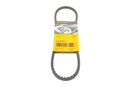 Ремень генератора клиновый CONTINENTAL Contitech AVX10X750