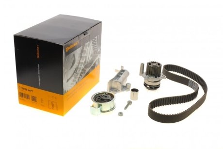 Фото 1 - комплект ременя ГРМ з помпою води CONTINENTAL Contitech CT1028WP7 Комплект ременя ГРМ з помпою води CONTINENTAL Contitech CT1028WP7 (фото 1)