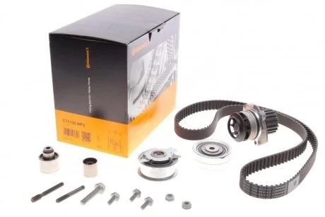 Комплект ремня ГРМ с помпой VW Golf VI 2,0TDI 08>12, Golf Plus 2,0TDI 05>12, Passat 1,6TDI 09>10, 10>14 ContiTech Contitech CT1139WP2