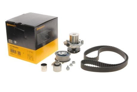 Комплект ременя ГРМ з помпою води CONTINENTAL Contitech CT1168WP6