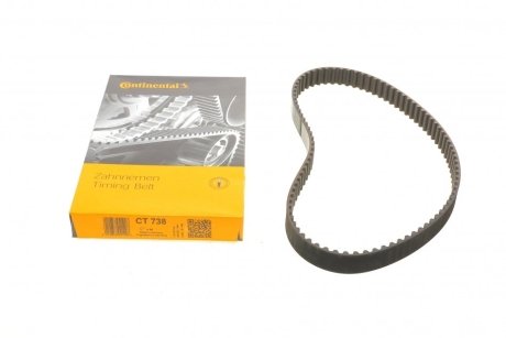Ремень ГРМ Hyundai Accent/Mitsubishi Colt/Lancer 1.3/ Contitech CT738