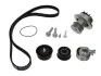 Комплект ГРМ, ремень+ролик+помпа Contitech CT873WP4