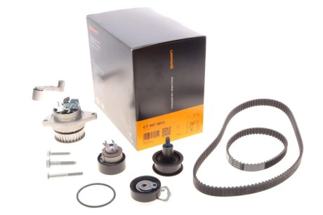 Комплект ременя ГРМ з помпою води CONTINENTAL Contitech CT957WP2