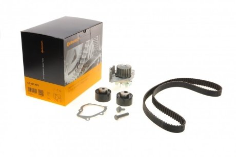 Комплект ГРМ, ремень+ролик+помпа Contitech CT987WP1