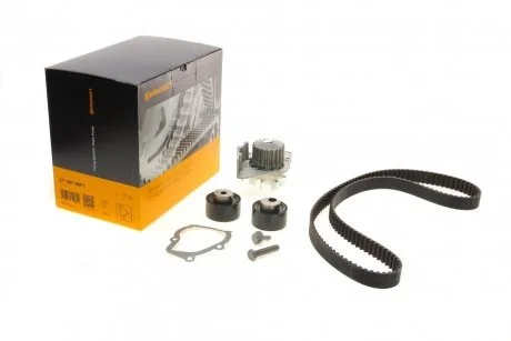 Комплект ГРМ, ремень+ролик+помпа Contitech CT987WP1