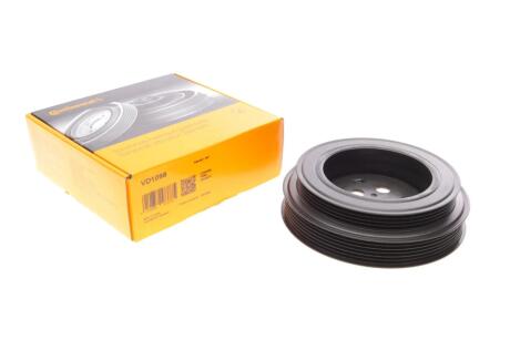 Шкив коленвала демпферный PSA Jumper Boxer 2,2HDI 06> 11>, Ford Tranzit 2,2TDCI 06> 12> Contitech VD1098