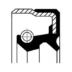 Уплотняющее кольцо CORTECO 01019480