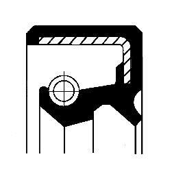 Фото 1 - сальник колінчастого валу CORTECO 01032119B Сальник колінчастого валу CORTECO 01032119B (фото 1)