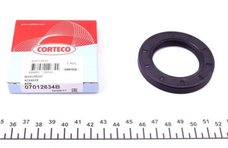 Сальник, коленчатый вал CORTECO 07012634B
