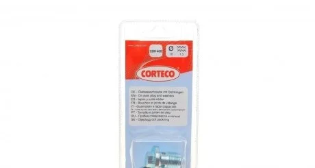 Пробка мастилозливного отвору CORTECO 220140S