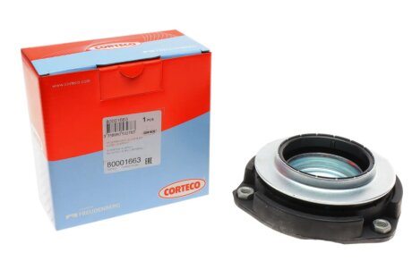 Опора амортизатора Caddy/Golf 04-/Passat/Jetta 05- (з підшипником) CORTECO 80001663