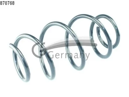 Пружина підвіски передня (кратно 2) HYUNDAI i30 (07-) 1.4i, 1.6i (14.870.768) CS Germany 14870768