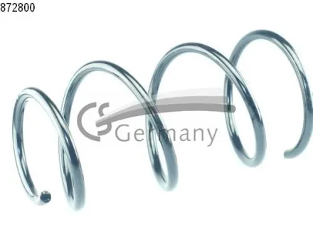 Пружина подвески передняя (кратно 2) Toyota Avensis/kombi 1.6, 1.8, 2.0VVTi (03-) (14.872.800) CS Germany 14872800