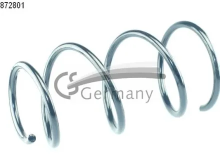 Пружина підвіски передня (кратно 2) TOYOTA Avensis T25 (03-) 1.6i, 2.0i (14.872.801) CS Germany 14872801