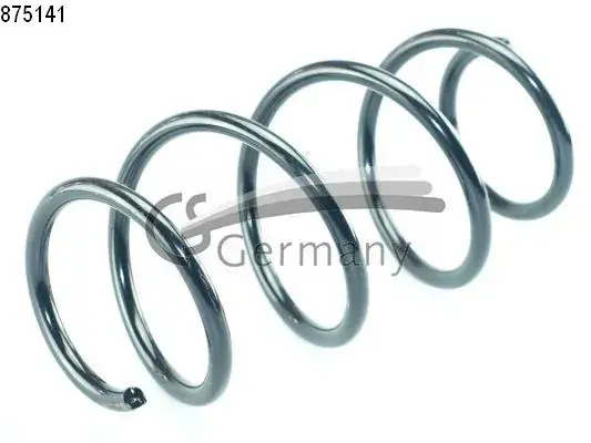 Пружина подвески передняя (кратно 2) Audi A3 (12-)/Seat Leon (13-)/Skoda Octavia/VW Golf VII (12-)/Passat B8 1.4TSI ((14.875.141) CS Germany 14875141 (фото 1)