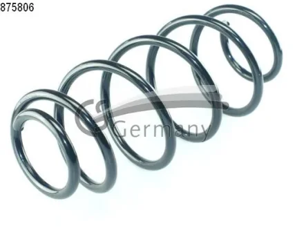 Пружина підвіски передня. 2) Citroen Berlingo 1.6HDi (08-), C4 Grand Picasso 2.0HDi (09-) (14.875.806) CS Germany 14875806
