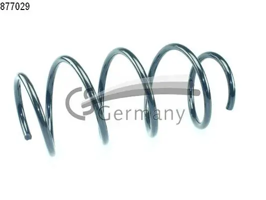 Пружина подвески передняя (кратно 2) Renault Megane III 1.4, 1.5dCi, 1.6 (09-) (14.877.029) CS Germany 14877029 (фото 1)
