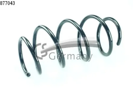 Пружина підвіски передня (кратно 2) Renault Scenic (08-), Grand Scenic (09-) (14.877.043) CS Germany 14877043