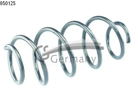 Пружина подвески передняя (кратно 2) VW Golf V, VI, Jetta III, IV, Scirocco (08-17) (14.950.125) CS Germany 14950125 (фото 1)