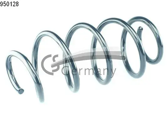 Пружина подвески передняя (кратно 2) VW Touran 1.6TDI, 2.0TDI (10-15) (14.950.128) CS Germany 14950128 (фото 1)