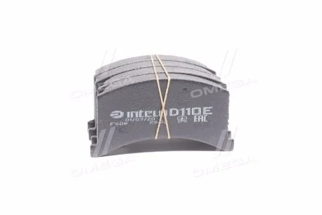 Колодки тормозные 1102 перед (к-т 4шт) Intelli Dafmi DAFMI / INTELLI D110E