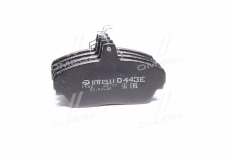 Колодки тормозные 3302/3110 перед. (к-т 4 шт) Intelli Dafmi DAFMI / INTELLI D443E