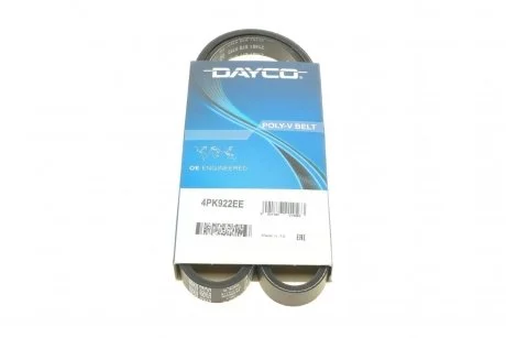 Ремень генератора поликлиновый DAYCO 4PK922EE