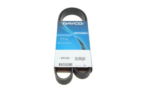 Ремень генератора поликлиновый DAYCO 6PK1069