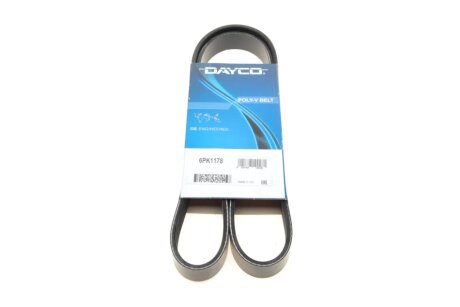 Ремень генератора поликлиновый DAYCO 6PK1178