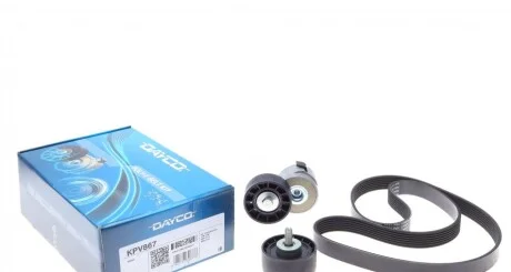 Комплект ременя генератора DAYCO KPV867