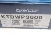 Комплект ремня ГРМ + водяной насос. DAYCO KTBWP3600 (фото 27)