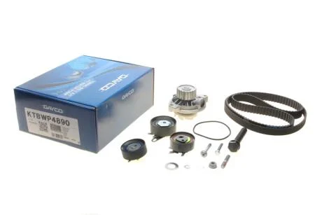 Комплект ремня ГРМ + водяной насос. DAYCO KTBWP4890