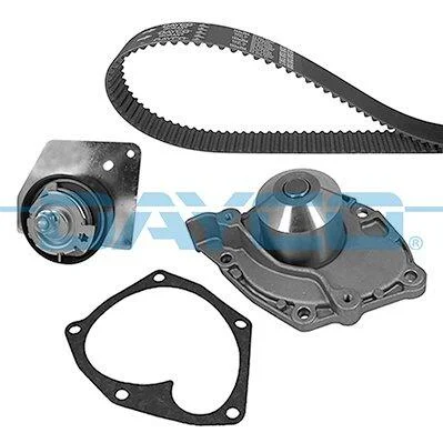 Комплект ГРМ (ремінь + ролик + водяний насос) RENAULT GRAND SCENIC III, LAGUNA II, MEGANE, MEGANE II, MEGANE III, SCENIC III 1.9D 11.02-09.16 DAYCO KTBWP7830 (фото 1)
