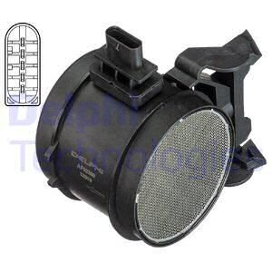 Датчик масової витрати повітря Delphi AF10360-12B1