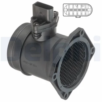 Датчик масової витрати повітря Delphi AF10624-12B1