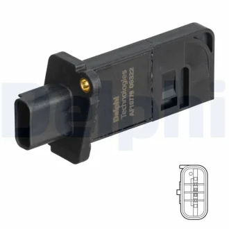Витратомір повітря Delphi AF1077912B1