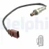 Лямбда-зонд (кількість дротів 4, 440мм) AUDI A3 HONDA CIVIC VI MASERATI QUATTROPORTE VI SEAT ALTEA, ALTEA XL, LEON, TOLEDO III VW EOS, GOLF PLUS V, GOLF V, GOLF VI 1.4/1.5/3.0 09.94- Delphi ES2118712B1 (фото 1)