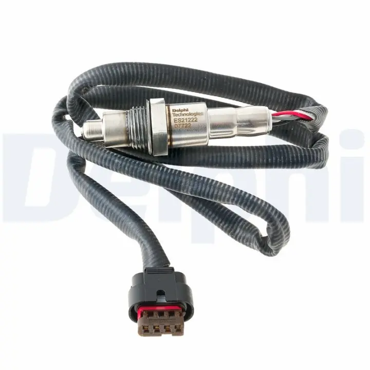 Лямбда-зонд (кількість дротів 4, 780мм) FORD ECOSPORT, FIESTA VII 1.0/1.0H 10.13- Delphi ES2122212B1 (фото 1)