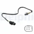 Лямбда-зонд (кількість дротів 5, 650мм) VW CADDY ALLTRACK IV, CADDY IV 2.0D 05.15-09.20 Delphi ES2132212B1 (фото 1)