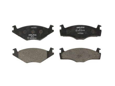 Колодки тормозные Delphi LP0421