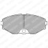 Тормозные колодки дисковые Nissan Maxima "F "89-06 Delphi LP1058 (фото 1)