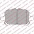 Тормозные колодки дисковые TOYOTA Camry "F "96-01 Delphi LP1144 (фото 1)