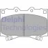 Тормозные колодки дисковые LEXUS/TOYOTA LX 470/Landcruiser "F "98-08 Delphi LP1308 (фото 1)