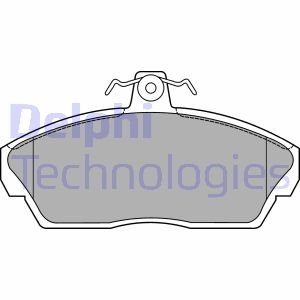 Тормозные колодки, дисковые Delphi LP1450