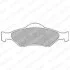 A_Тормозные колодки дисковые FORD Courier/KA/Fiesta "F "99-08 Delphi LP1470 (фото 1)